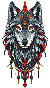 Tribal Wolf