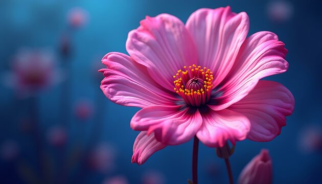 Beautiful pink flower blossom bloom petals floral nature plant garden flora pink petals