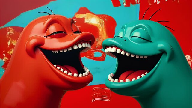 red dragon face