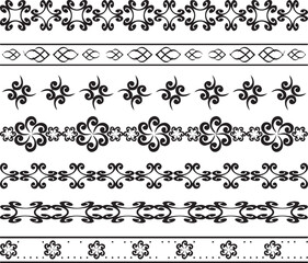 Beautiful flower art and mandala vector design