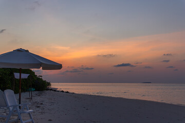 Beach Sunset Paradise Relaxation Calm