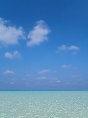 Shallow Clear Water Blue Sky