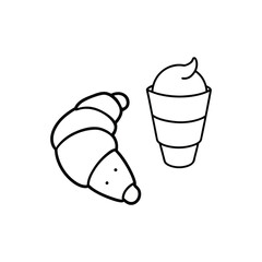 ice cream cone vector