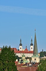 Strahov Abtei, vertikal am morgen