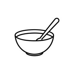 bowl with spoon
