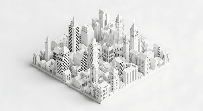 White city skyline architecture urban landscape building design cityscape modern metropolis structure