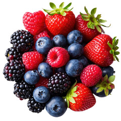 Mixed Berries Collection - Transparent PNG