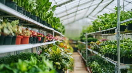 Greenhouse Plants and Flowers