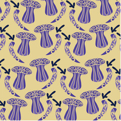 Traditional Floral Pattern Background