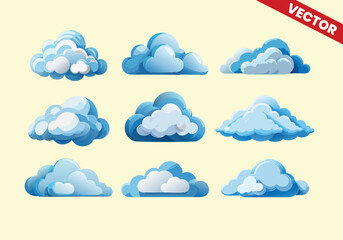 Set of Clouds