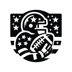 Game On: Premium Football Symbol and Icon Collection Football Passion, isolated football icon, football symbol , football Vector, football Silhouette, football icon set, for logo football illustration