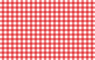 Seamless textile сheckered red pattern background