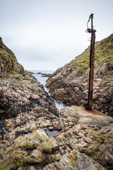 rocky seascapes in northern spain