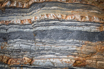 close up of rock, stone texture background detail on atlantic coast