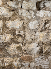 Historic Brick Wall Close-Up