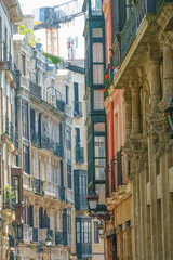 Naklejka premium Das Baskenland in Spanien