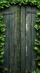 Close-up of vibrant green moss covering a weathered wooden surface, showcasing rich natural texture and organic detail. Vertical composition ideal for nature, design, or eco-themed visuals.

