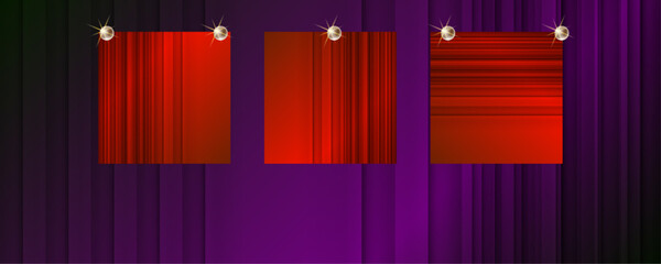 New Holiday Christmas gold design purple plum magenta background abstract shiny color with golden elements and glitter