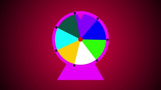 Rotating colorful wheel of luck or fortune. Casino wheel. lucky spin wheel overplay template. Roulette fortune spinning wheels