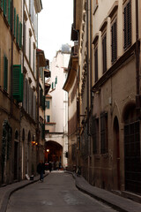 Fototapeta premium Architecture in the old town of Florence, Italy