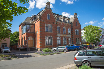 Obraz premium Old post office in Bückeburg
