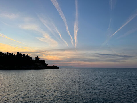 Sea and sky at early morning.