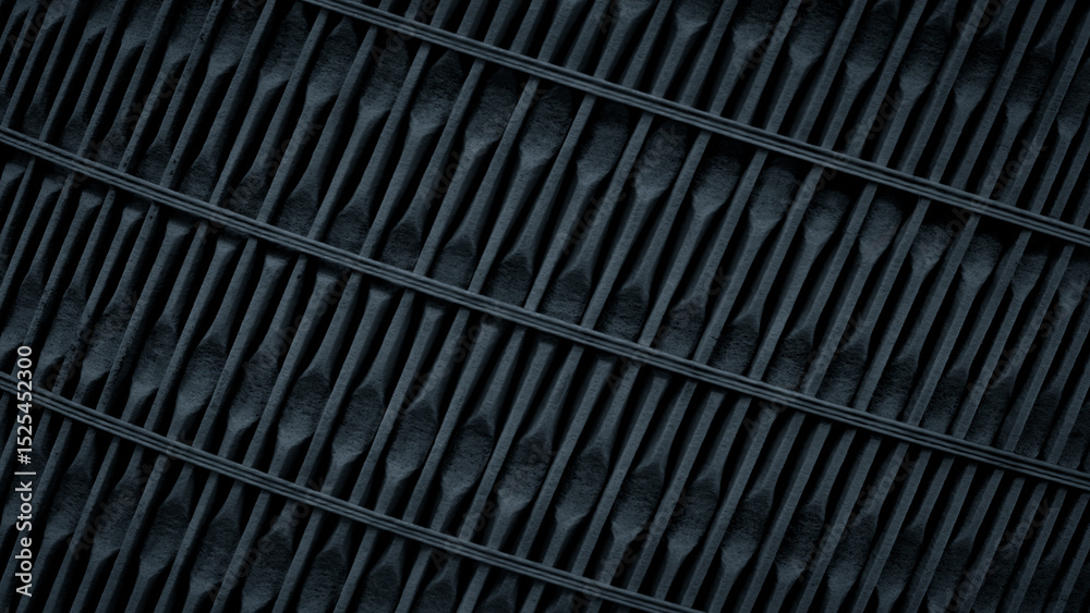 Poster black dark blue background with geometric texture. the photo has a moody and artistic mood for the d