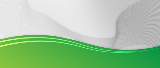 Light gray background with green weve