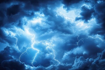Thunderstorms bring dramatic lightning and swirling clouds over the night sky, thunderstorms, weather lightning clouds