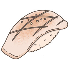 Squid ika sushi cuteness 