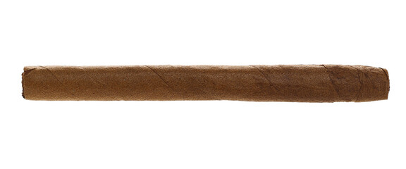 Obraz na płótnie Canvas Luxury handmade cigar isolated on white
