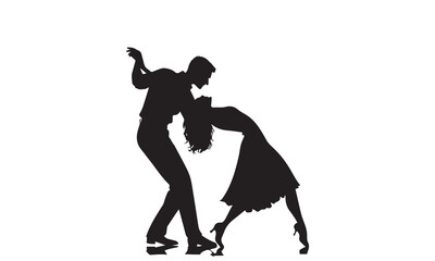 Couple Dancing Elegantly