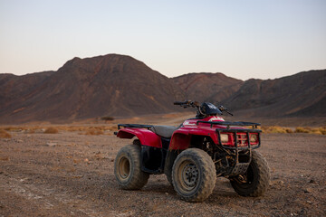 Quad bike in the desert, Marsa Alam, Egypt © Anatolii Tershak