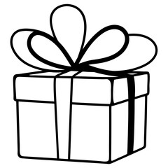 gift box isolated on white