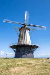 Oranjemolen corn mill in Vlissingen, Netherlands