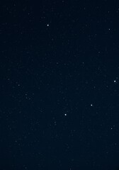 Obraz premium Dark Night Sky with Numerous Stars