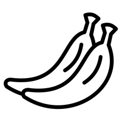 Banana Vector Style Icon