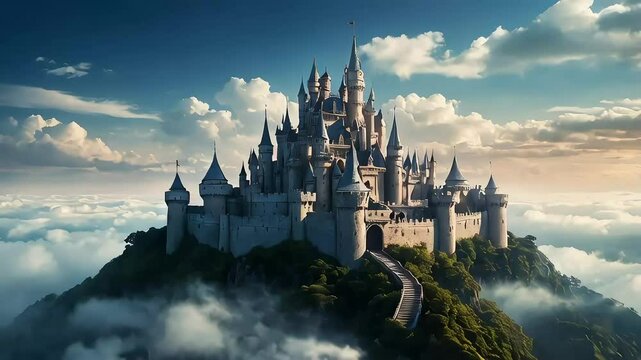 castle in the clouds