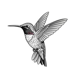 hummingbird on a branch