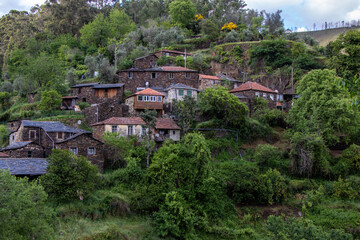 Typical village of Fujaco located in the municipality of São Pedro do Sul, district of Viseu