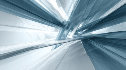 futuristic interfaces featuring abstract transparent panels and graphics