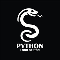 Python Vector Logo Design