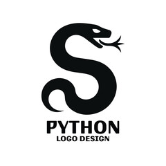 Python Vector Logo Design
