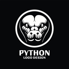 Python Vector Logo Design