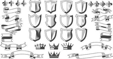 Heraldic symbol set