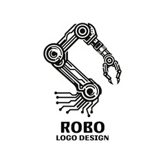 Robo Vector Logo Design