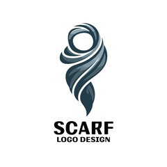 Scarf Vector Logo Design