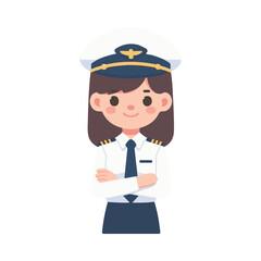 
illustration design of a pilot