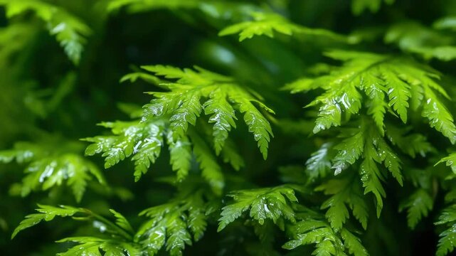 A close-up shot of a healthy-looking plant with green leaves.