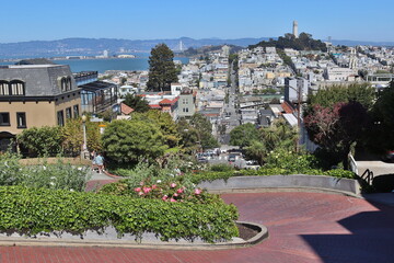 Lombard street, San Francisco